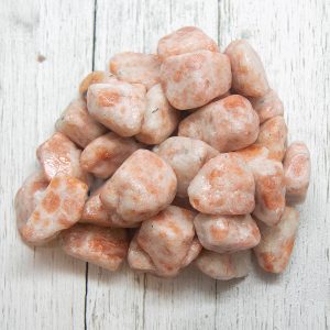 Alternative view of Golden Sunstone Tumbled Stone