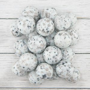 Alternative view of Kiwi Sesame Jasper Mini Sphere