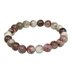 Red Rubellite Tourmaline Bracelet