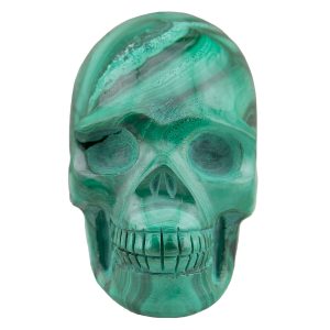 Malachite Skull