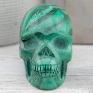 Alternative view of Malachite Skull