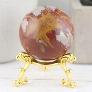 Alternative view of Noreena Jasper Sphere