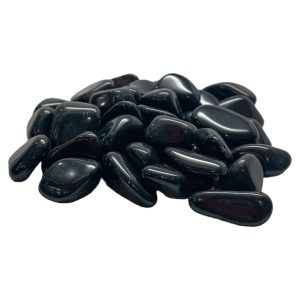 Alternative view of Black Obsidian Tumbled Stone