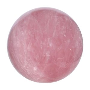 X-Large Milky Grapefruit Star Rose Quartz Sphere