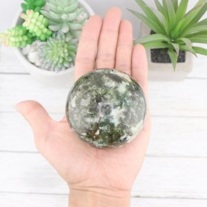 Green Mica Sphere - Image 10