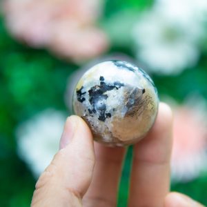 Alternative view of Nightshade Sunstone Sphere