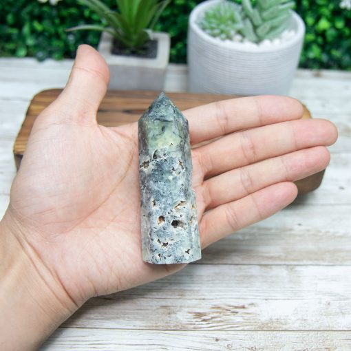Prehnite Epidote Tower - Image 9