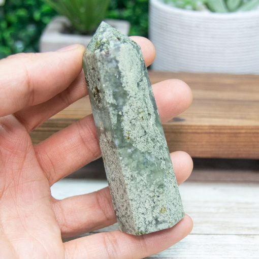 Prehnite Epidote Tower - Image 5