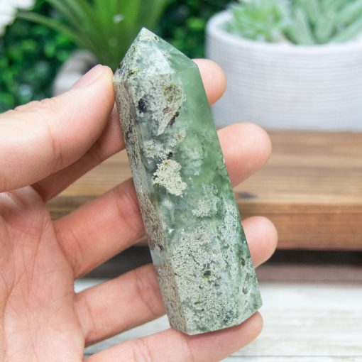 Prehnite Epidote Tower - Image 6