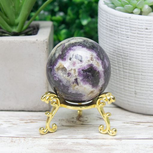 Morado Purple Opal Sphere - Image 6