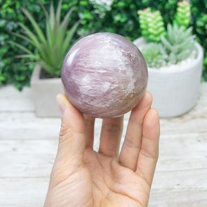 Thulian Pink Tourmaline Sphere