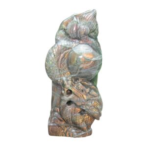 Labradorite Dragon Carving