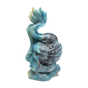 Large Trolleite Dragon Carving