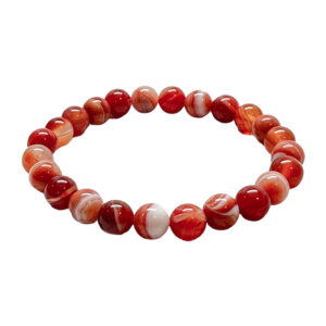 Wholesale: Banded Carnelian Bracelets