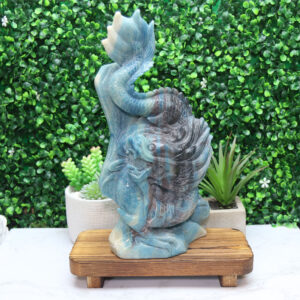 Large Trolleite Dragon Carving - Image 3