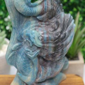 Large Trolleite Dragon Carving - Image 7