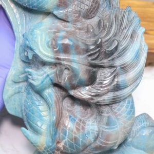 Large Trolleite Dragon Carving - Image 10
