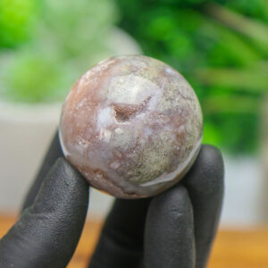 Botryoidal Pink Amethyst Sphere - Image 6