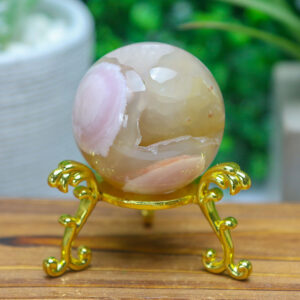 Alternative view of Botryoidal Pink Amethyst Sphere