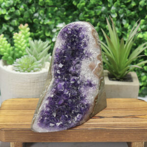 Large Amethyst Cluster Flat Base - Image 2