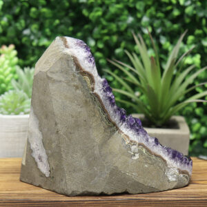 Large Amethyst Cluster Flat Base - Image 4