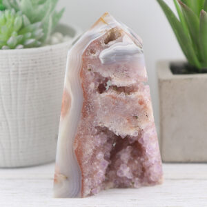 Alternative view of Pink Amethyst Tower