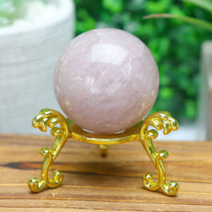 Alternative view of Pink Thulian Tourmaline Sphere