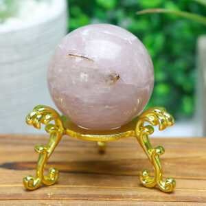 Pink Thulian Tourmaline Sphere - Image 3