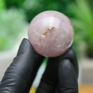Pink Thulian Tourmaline Sphere - Image 8