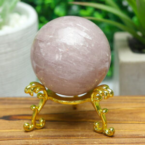 Pink Thulian Tourmaline Sphere - Image 3