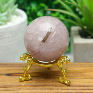 Pink Thulian Tourmaline Sphere - Image 4