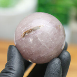 Pink Thulian Tourmaline Sphere - Image 7