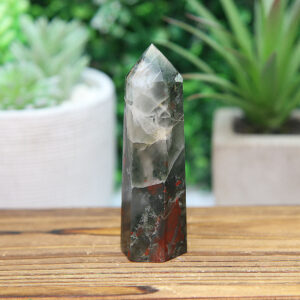 Alternative view of African Blood Stone Tower