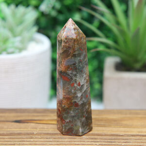 Alternative view of African Blood Stone Tower