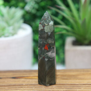 Alternative view of African Blood Stone Tower